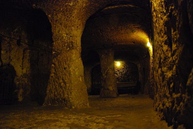 La ciudad Derinkuyu Capadocia