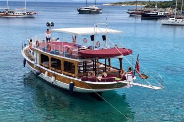 paseo en barco en bodrum